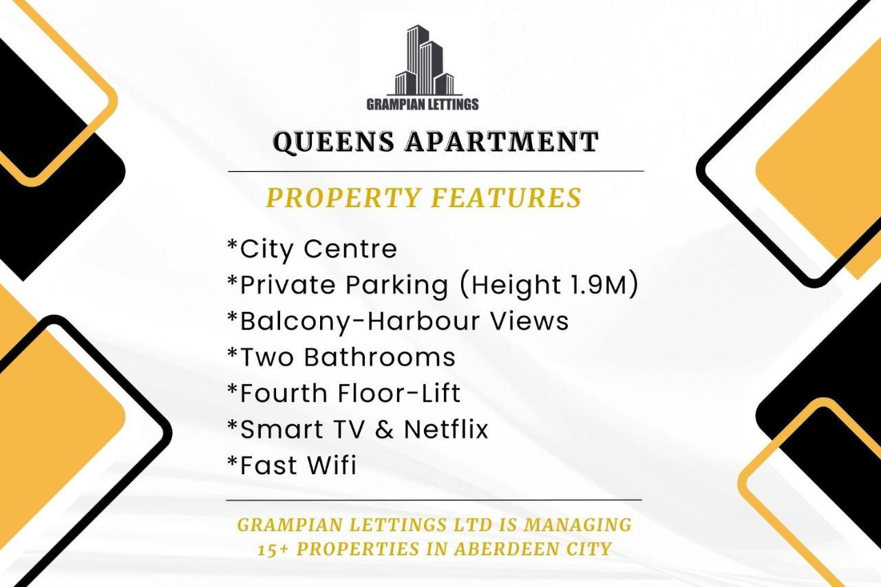 Queens Apartments - Grampian Lettings Ltd Aberdeen Exterior photo